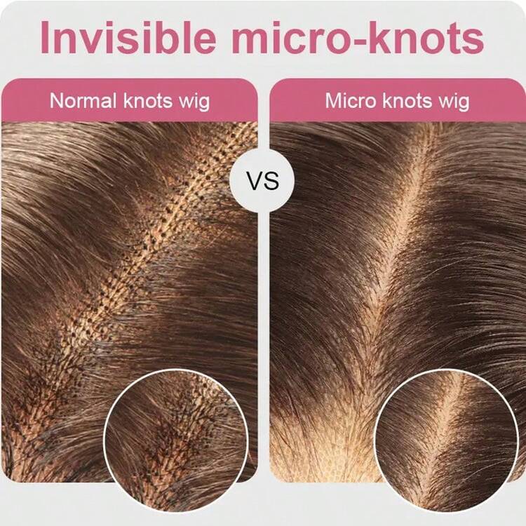 Brazilian Virgin 200% Density 34 Inch Real Hair 5*5 13*4 13*6 Body Wave Transparent HD Lace Front Wigs - #4 Chocolate Brown Color Pre Cutting Pre Pulling Pre Ironing Lace Frontal Wigs Glueless - Wear And Go Pre Plucked Pre Bleached Blended Frontal Human Hair Wigs Glueless Weaves Wigs For Women - No Glue Needed No Skills Middle Part Wigs Frontal Glueless - For All People Daily Use Blended Hair - Brown - View 4