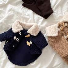 Autumn Winter Thickened Warm Dog Fleece Teddy Yorkshire Bichon Small Puppy Clothes - Khaki (099) - View 5