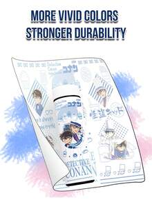 Detective Conan 316 Stainless Steel Insulated Cup (500ML) – IP-Themed White Tumbler with Conan & Kaito Kid Print, Long-Lasting Heat & Cold Retention,Perfect for Conan Fans/Teens/Young Adults Daily Hydration (School/Office/Commift/ Mystery Anime Lovers (Great for Birthdays/Anime Merch Exchanges/Back-to-School) - 柯南長白保溫杯01 - 查看 3