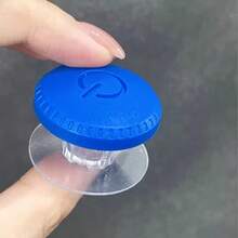 1 pieza Botón de descarga del inodoro, Manija de puerta adhesiva, Accesorio de baño creativo, Evita la rotura de uñas, Conveniente para uñas largas, Decoración de baño Accesorios de baño Herramientas de baño - Multicolor - Ver 14