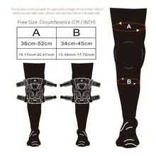 Un par de protectores de rodilla para motocicleta urbana, protectores de rodilla para ciclismo al aire libre, protectores de rodilla para carretera, protectores de rodilla para motocicleta, liberación rápida en un segundo, resistentes a golpes y al desgaste, con material de amortiguación incorporado, se ajustan a la curva de la rodilla, tela suave, versión duradera, ajuste envolvente, elasticidad ajustable, aptos para diferentes tipos de cuerpo. - oscuro - Ver 10