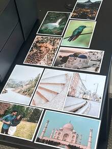 1/5/10/20/50pcs Cetakan Foto Kustom, Seni Dinding Horizontal & Vertikal yang Dipersonalisasi, Hadiah Foto yang Dapat Disesuaikan untuk Wisuda, Ulang Tahun, Pernikahan, Cetakan Seni Tahan Lama untuk Pajangan Meja dan Hadiah Pasangan - MultiWarna - View 8