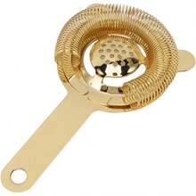 Coladores De Cócteles, Colador De Barra De Acero Inoxidable, Colador De Cócteles Para Camarero, Colador De Bebidas Para Camarero, Colador De Cócteles De Barra De Acero Inoxidable(Dorado) - dorado - Ver 1
