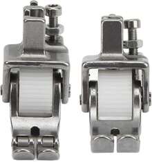 EstiloTendenciaPssopp Prensatelas Para MáQuina De Coser, Prensatelas Para MáQuina De Coser Industrial Con Rueda De Rodillo Accesorios Para MáQuinas De Coser De Cama Plana Industrial Para Tela Gruesa 4Calidad PremiumVersióN Mejorada - 1 - Ver 2