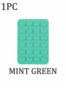 Double-Sided Silicone Phone Grip Handle, Suction Cup Phone Case Stand, Hands-Free Sticky Phone Holder, Suitable For Selfie And Video, Phone Finger Grip Stand, Wall Mounted, Car Mount, Applicable For Home, Office, Bathroom, Kitchen, Easy To Clean, No Trace, Soft Touch, Reusable Phone Accessory