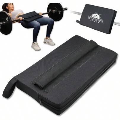 Square HipThrust Pad Protective Extra Thick Foam Pad For Barbell Weightlifting Hip Thrusts And Glute Bridges Workouts Home Gym Equipment