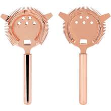 colador de barra de cóctel de acero inoxidable,Colador de cóctel, colador de bebida, colador de barra de cóctel, resorte de alta densidad, colador de estante de barra de hielo para(Metálico) - 1 - Ver 6