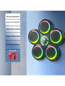 1pc Music Boxing Machine, Boxing Training Punching Bag, Music Wall Target, Boxing Training