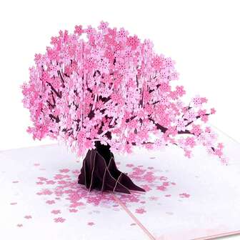 Pop-Up 3D Card With Envelope | Heart Tree Design, Foil-Embossed, Ideal For Valentine'S Day, Wedding, Engagement, Anniversary, Miss You, Suitable For Her, Girlfriend, Wife, Lover, Friend