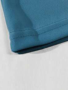 Men's 2pcs Dragon Print Athletic Set - Quick-Dry Breathable Full-Body Blue Dragon Scale Design T-Shirt & Matching Shorts, All-Season Gym, Outdoor, Beach & Casual Wear - Training Suit For Men (Regular Fit, Easy Care) - Ideal For Hiking, Running, Parties & Everyday Use - Dragon-Themed Outfit With Round Neck & Hand Wash/Dry Clean Care - Perfect For Fitness, Sports & Casual Outings, Outdoor Activewear, Lightweight Material, Easycare Fabric, Gym Enthusiasts - 彩色 - 查看 4