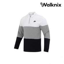 Retro Sports Breathable Long Sleeve T-Shirt With Spliced Brand Logo And Dropped Shoulders Grey Tops Men - 彩色 - 查看 1