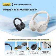 Lenovo Tai nghe Bluetooth không dây  EB325, Tai nghe chơi game không dây thực sự, Âm thanh Hi-Fi trầm sâu, Tai nghe thể thao khử tiếng ồn - màu đen - Xem 3