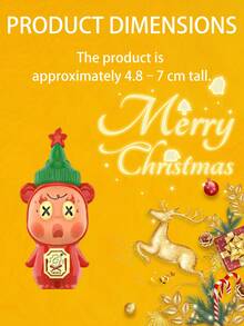 POP MART Shiny Sweetheart Series A Mini Figurine Blind Box, Cute Star Collectible Decor, Christmas Gift (1 Box Only) - Multicolor - View 6