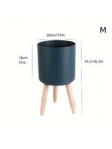 1 件北欧风格金属室内客厅储物架、家居装饰花架和花盆装饰容器