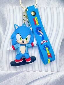 Cartoon Anime Supersonic Mouse Key Chain Pendant Cute And Exquisite Bag Car Key Chain Pendant Gift Small Gift Bag Pendant School Bag Pendant