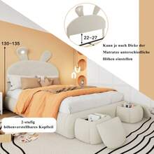 Bed Frames - White - View 7