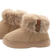 Women Snow Boots - 卡其色 - 查看 3