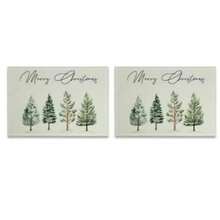 4/6 piezas, Mantel individual con estampado de árbol de Navidad de moda, Manteles individuales, Tamaño de 12 * 18 pulgadas/30 * 45 cm, Decoración del hogar, Adecuado para mesas de comedor - Multicolor - Ver 11