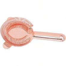Herramienta de barra de colador de acero inoxidable 304 Barra de colador Ocktail Tipo de colador de cóctel Filtro de barra de acero inoxidable Barman Filtro de hielo Accesorios de barman(Rosa) - Rosa - Ver 6