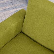 Children's Armchair With High Back | Mini Sofa With Wood Frame & Anti-Slip Legs - Default - View 7