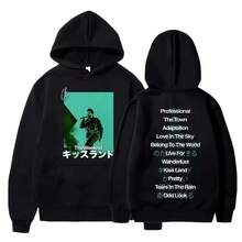Retro Thess Weekndss Graphic Hoodie After Hours Til Dawn Oversized Sweatshirt Men's Women's Hip Hop Rock Hoodies Harajuku Streetwear (4) - màu đen - Xem 1