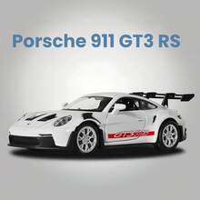 Authentic  911 GT3 RS Alloy Car Toy, Children's Diecast Model Toy Car, Realistic Racing Car Toy, Collectible Gift For Boys - Multicolor - View 5