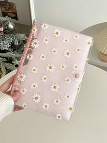 A5 6孔雏菊活页夹封面，带可替换内页的相册套装，DIY收纳笔记本，文具收纳盒 - 彩色 - 查看 6