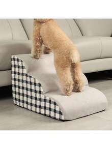 宠物楼梯床边台阶，适用于小型犬猫，沙发床梯子，幼犬泰迪熊攀爬坡道 - 彩色 - 查看 6