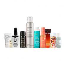 10-Piece -Travel Size Hair Care Kit ,TLiving Proof, Amika, Kérastase, And More- 26 ML Amika Perk Up Dry Shampoo - 30 ML Briogeo Scalp Revival Rosemary Pre-Wash Oil -50 ML COLOR WOW Extra Strength Dream Coat - 3 ML Gisou Honey Infused Hair Oil - 50 ML Dae Agave Dry Heat + Hold Styling Mist - 30 ML Kérastase 8H Magic Night Serum - 184 ML Living Proof Perfect Hair Day Advanced Clean Dry Shampoo - 30 ML Olaplex No.5 Leave-In Moisturize & Mend Leave-In Conditioner - 43 ML Oribe Dry Texturizing Spray - 75 ML -Moroccanoil Perfect Defense - 紫色 - 查看 2