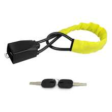 3-Keys Heavy-Duty Car Steering Wheel Lock - Universal Seat Belt Buckle Anti-Theft Accessory For Vehicle,Fire Tools Monitor Tocador Vanity Room Decor