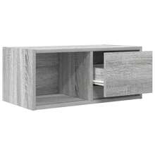 Meuble TV vidaXL, 2 pièces, gris Sonoma, 60 x 31 x 25,5 cm, bois d'ingénierie - Camel - Voir 5