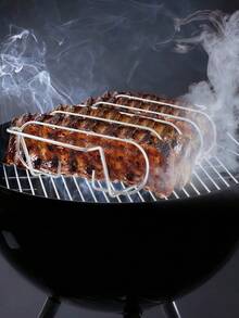 不粘肋排架，便携式烤架，适用于牛排和羊排，户外烧烤工具，餐厅适用 - 彩色 - 查看 11