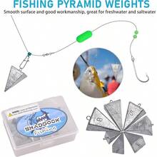 Pesos piramidales de pesca con pirmide de pirmide, pesos de pesca a granel de agua salada, pesos de pesca sin enredos, 1 oz 2 oz 2 oz 3 oz 4 oz - 29,57 ml - Ver 5