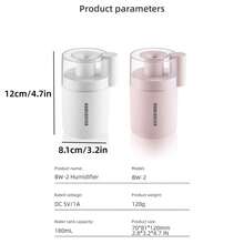 1pc Exquisite Mini Humidifier, Home USB Aroma Diffuser, Room Decor Light And Mood Lamp, Valentine's Day Gift, Suitable For Living Room, Bedroom, Office, Ballroom, And Other Places - Multicolor - View 12