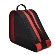 This Unisex Skate Bag Is Perfect For Ice Skates, Roller Skates, And Inline Skates. The Spacious, Three-Layer Design With Adjustable Shoulder Straps Offers Ideal Storage For Roller Skates, Ice Skates, Quad Skates, Inline Skates, Figure Skates, And Hockey Skates. Lightweight And Roomy, It Can Also Be Used As A Skateboard Bag. The Perfect Gift For Outdoor Sports Enthusiasts And Skaters. - 黑色 - 查看 8