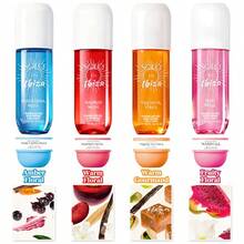 8-Piece Set, SOLO EN IBIZA Body & Hair Fragrance Mist And Body Cream Gift Box For Men And Women, Long Lasting Fragrance, 4 Different Scent, Perfect For Holiday Gifts, Dating, Daily Life, Parties, 3.4 Fl Oz Perfume, 30g Body Cream,Christmas Gifts - 8 件套 - 查看 3