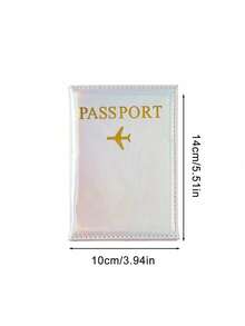 Customizable Mini Passport Holder With Name & Initial, Travel Document Organizer And Card Holder - Multicolor - View 10
