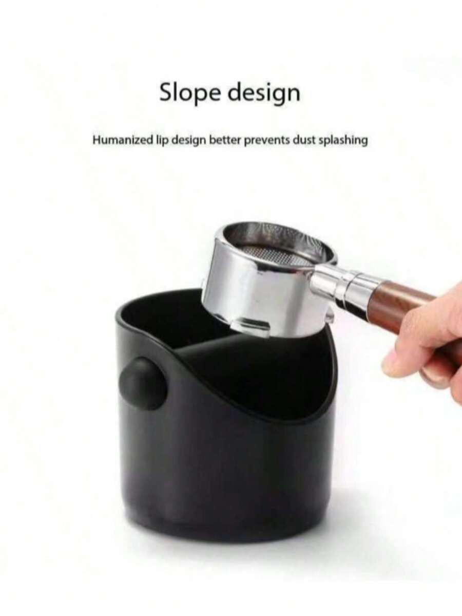 1 Stück Mini Kaffee Pulver Restebehälter, Verdickter Kunststoff Runder Kaffee Abklopfbehälter, Haushalts Kaffee Werkzeug - Verschiedenfarbig - Übersicht 1