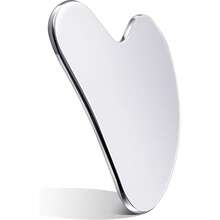 Tấm Gua Sha hình trái tim bằng thép không gỉ, dụng cụ massage nâng cơ mặt, dụng cụ cạo cơ đa năng - Nhiều màu - Xem 5