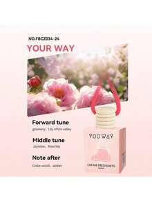 1pc 8ml Car Aromatherapy Pendant Air Freshener, A Must-Have For Summer Vacations, Suitable For Daily Driving And Traveling. Cute Car Air Freshener, Fashionable Nordic Design Pendant, Elegant Feminine Car Decoration, Plant Fragrance, The Perfect Boyfriend Gift For Your Girlfriend, Bringing Long-Lasting Fragrance - Multicolor - View 13