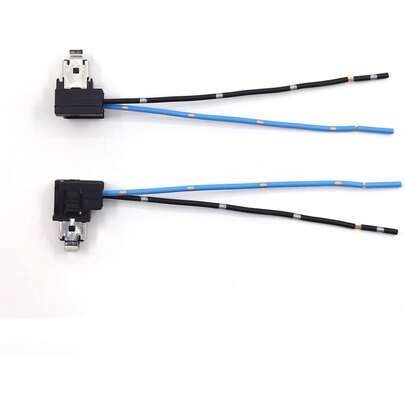 12V コネクタ プラグ アダプター カプラー 配線 電球交換/加工/延長/追加用 防水 フォグランプ テールランプ ウインカー 2個用 H1 H3 ランプソケット LED ヘッドライト ワイヤーハーネス ワイヤーハーネス ソケット ワイヤーハーネス バルブソケット
