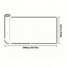 YITAPE 0.05mm Thick Self-Adhesive PVC Sticker, Suitable For Furniture Renovation, Oil-Resistant, Scratch-Resistant, Heat-Resistant. Can Be Used To Cover Wall Defects And Cracks, Also Can Be Used To Remodel Kitchen Countertops, Sinks And Tables. - Black - View 8