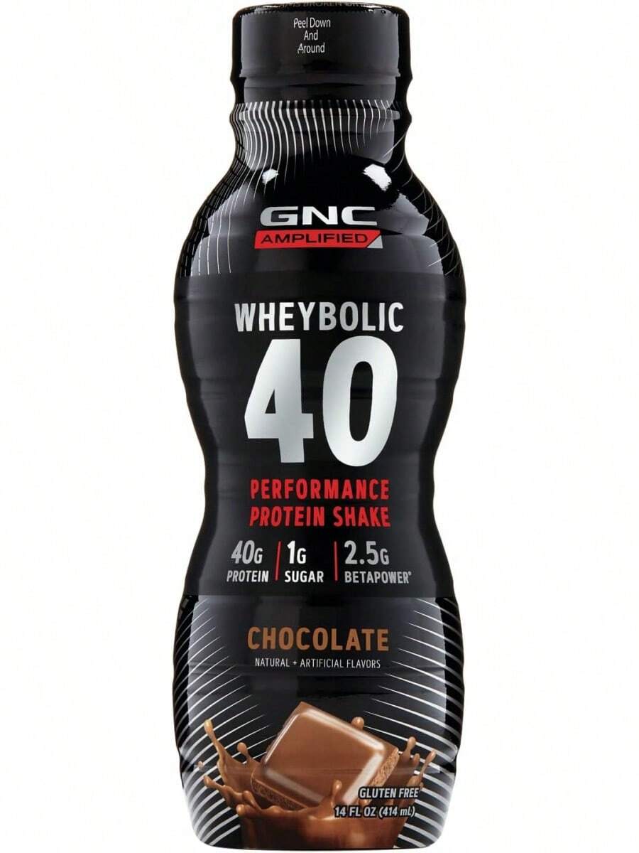 Bebida de Proteína de Rendimiento Wheybolic 40 AMP Chocolate 414 Mililitros - Chocolate - Ver 1