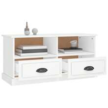 Mobile porta TV vidaXL, bianco, 93x35,5x45 cm, materiale a base di legno - Cammello - Visualizzare 5