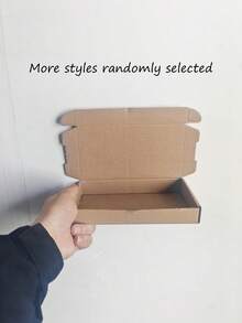 8 piezas/4 piezas/1 pieza - Cajas de envío a granel de color marrón, cajas de correo con cerradura para pequeños negocios, cajas de regalo de cartón medianas para envolver regalos por correo - Embalaje de regalo - Embalaje de regalo pequeño