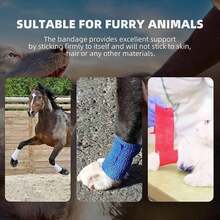 OK TAPE Self Adherent Cohesive Bandages Wrap - 12Packs, 2 X 5 Yards, Non-Woven Self Adhesive Bandage Wrap Thumb, Finger, Wrist, Ankle, Vet Wrap Bandages Tape (Mixed Colors) - 黑色 - 查看 5