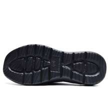 Men's Slip-On Driving Shoes/Chef Clogs - Black - View 5