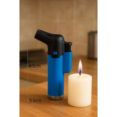 1 encendedor tipo antorcha rellenable Practico y compacto Uso diario