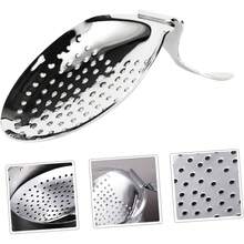 Alipis Colador de Barra de Acero Inoxidable Reutilizable para Cócteles Filtro Lavable para Bebidas Estándar Compatible con Cocteleras y Vasos de - 1 - Ver 4