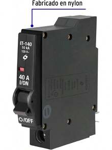 Volteck IT-140, Interruptor termomagnético 1 polo 40 A - 1 - Ver 3